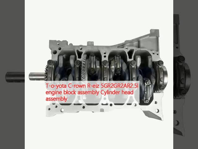 Reconditioned T-O-Yota C-Rown R-Eiz Cylinder Head Engine Block Assembly Replacement 5GR2GR2AR2.5l