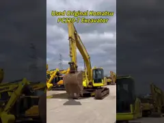 Used  Komatsu PC220-7 Excavator Original Komatsu Excavator