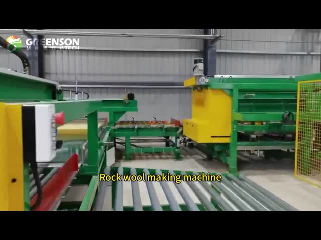 鉱物羊毛の生産のための自動プロセスPLC制御機械