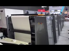 Top-Grade Adhesive Label Printing with Sleeve Type Flexo Printing Machine