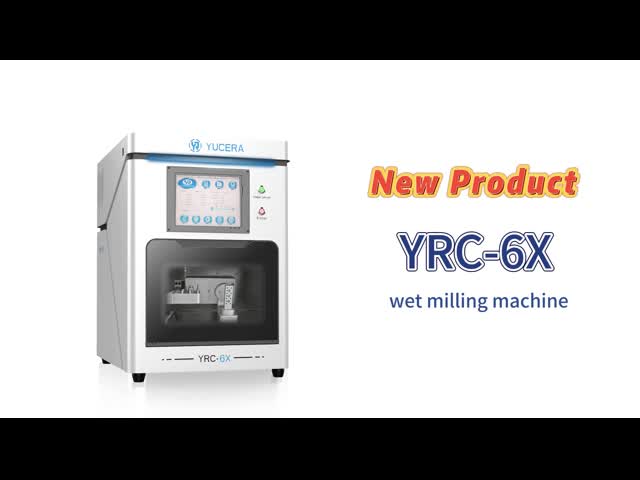 精密加工のためのYucera YRC-6X濡れ5軸歯磨き機