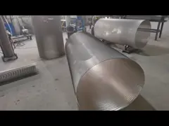 Self Cleaning Rotary Screen Drum With ISO / SGS / CE / CIQ Certificate