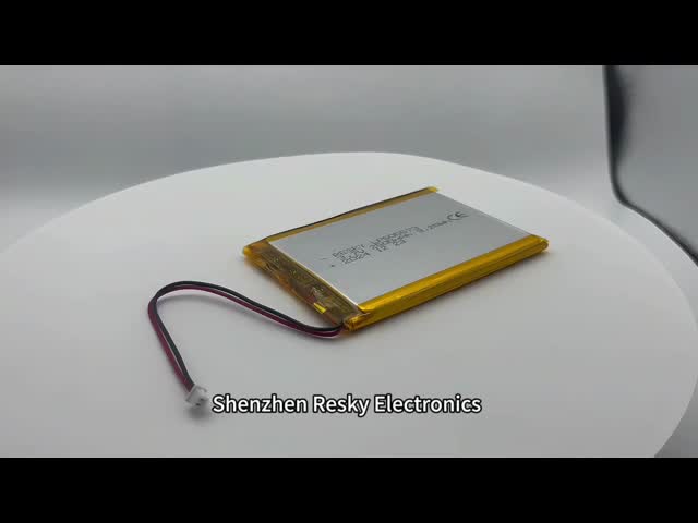 スマートフォン リチウムポリマーバッテリーセル 7.4V 505573 2S 2500mAh