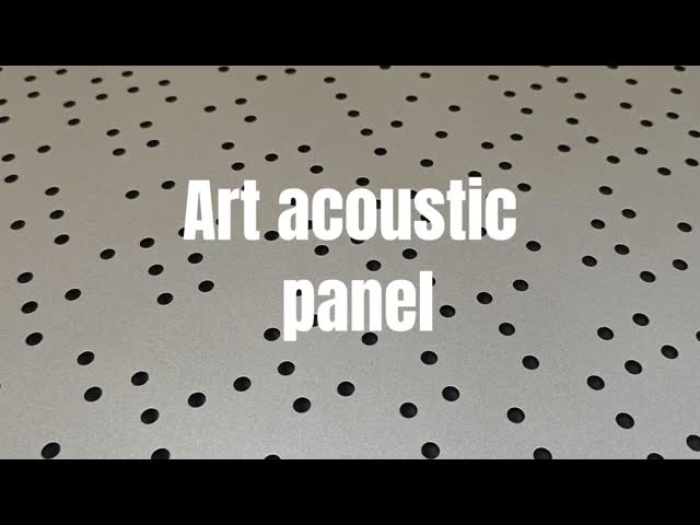 デザイン エステティクス アルミ パーフォレーション 音響パネル ショッピングモール用