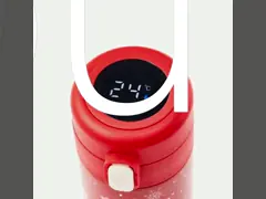 Vakuumflaschen Thermosen LED digitale Wasserflasche Vakuumbecher aus Edelstahl Wärmwasserflasche Thermosen
