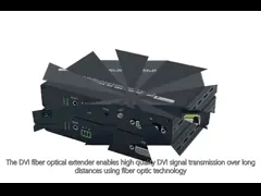 20KM DVI over Fiber Extender | Zero Latency | Plug & Play for Control Rooms