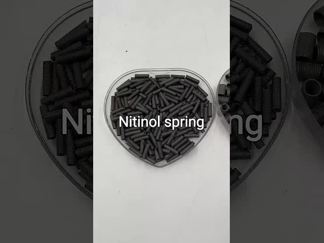 OEM ODM Fornecedor de fonte de forma de memória de liga de titânio Nitinol