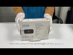 Invertisseur de puissance de 200 Watt Adaptateur de voiture Invertisseur de puissance électrique pour camions multifonctionnels