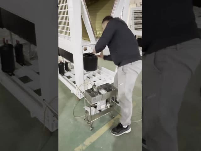 安全 148kw 商業用 空気源熱ポンプ 病院用 信頼性の高い性能