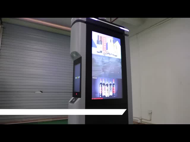 55インチ4K空気の質検知器 スマートシティ LCD広告キオスク 22インチタッチスクリーン