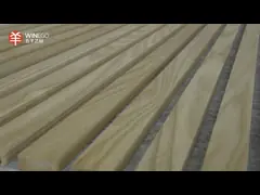 Panneaux acoustiques en bois artistique en ardoise Enveloppe à trois côtés pour les maisons modernes