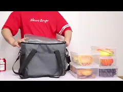 Leakproof Personalized Insulated Lunch Bags With Adjustable Shoulder Strap