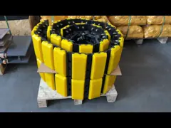 EPS PLUS Poly Track Chain Assembly 2063505 Separating Track Pads For W195 W200 Road Milling Machine