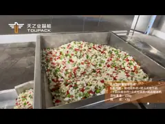 Dried Fruit Snack Nut Plastic Bottle Filling Machine With Multihead Weigher Inclined Conveyor video