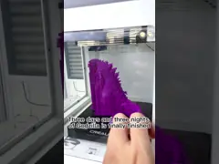 3D Printer Purple PLA+ Filament Strong Toughness for Prints 21*21*7cm Packing Box Size