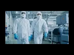 Top-Notch Dust Free Clean Room with Average Wind Speed of 0.3-0.5m/s and Epoxy Floor