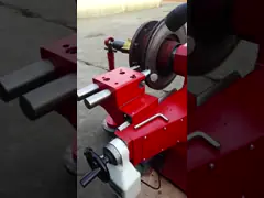 Máquina de disco de freno T8470 de alto par 1.5kw para molienda potente video