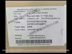 ADUC7023BCPZ62I Mikrokontroler MCU Precision Analog Mikrokontroler z ulepszonym obsługującym IRQ