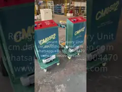 R32 R290 refrigerant recovery machine 3HP flammable refrigerant gas recovery unit explosion proof recvoery pump