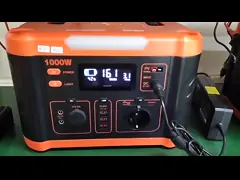Casa all'aria aperta Generatore di energia solare a onde sinusoidali pure Generatore solare portatile da 300w