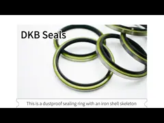 NBR Metal DKB Seal Hydraulische cilinder Olie stofzegel Industriële kwaliteit Duurzame vervanging