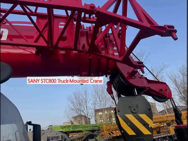 SANY STC800 トラック式クレーン