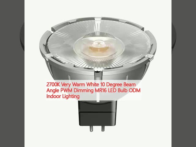 最良のMr16LED電球 ODM 4000K クールホワイト 60度ビームアングル PWMディミング
