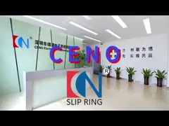 Miniatuur slip ring capsule met stroom en signaal voor hoog-precisie veld