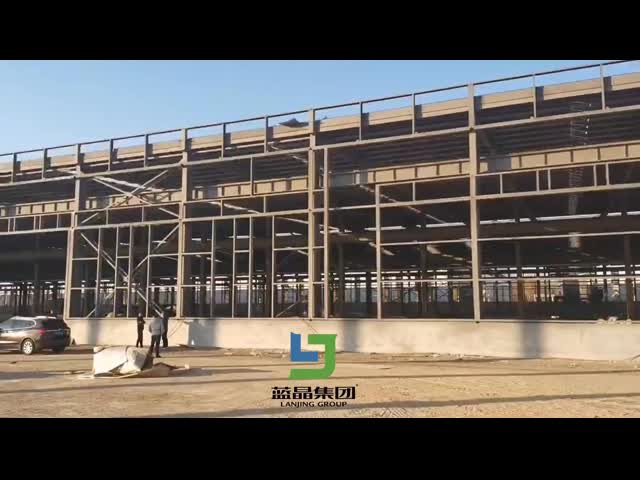 鉄鋼の構造物 建築物 倉庫 工房 構造鋼の工場