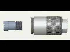 Goed vervaardigde gegraven roestvrij staal- en aluminiumlegeringsmouwtype Quick Connect Coupling TF230