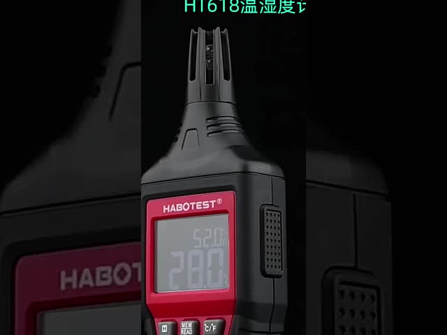 Черные и красные Temp HT618 100% цифров и метр влажности