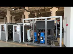 प्लास्टिक उद्योग के लिए भारी शुल्क अनुप्रयोग के लिए 15HP स्क्रॉल एयर-कूल्ड इंडस्ट्रियल चिलर