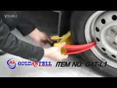 عرض قابل تنظیم با رنگ قرمز ، گیره چرخ ایمن را برای موتور سیکلت یا SUV یا ون کوچک فروخت