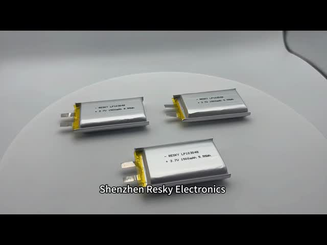 太陽電池 リチウムポリマー電池セル 603450 3.7v 1200mAh ポータブルGPS
