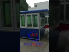 جعبه نگهداری ضد زنگ ضد آب ، غرفه های محافظ امنیتی کارخانه ورودی / خروجی