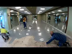 Unique Look Flake System Epoxy Can Be Customized With Metallic Glitter Effects