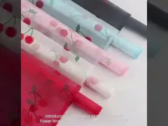 লিজিহিরান চেরি ম্যাট জলরোধী ফুলের প্যাকেজিং কাগজ ফুলের প্যাকেজিং ট্রান্সলিউসেন্ট কোরিয়ান কাগজ ফুল প্যাকেজিং কাগজ