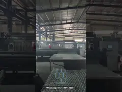 Полностью автоматическая линия производства габионной сетки для высокоэффективного производства