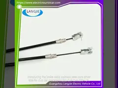 Brake Cable Stainless Steel Core Driver Side For Club Car Precedent G&E Golf Cart 2004-Up