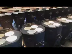 3200K-5600K COB 4 * 50W 4 العيون والضوء السطحي الإضاءة المسرحية LED سميكة الدرجة العالية
