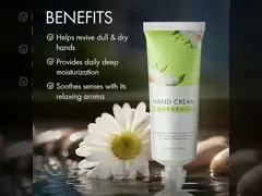 OEM ODM Gardenia Hand Cream For Moisturizing And Long Lasting Moisturizing Effects