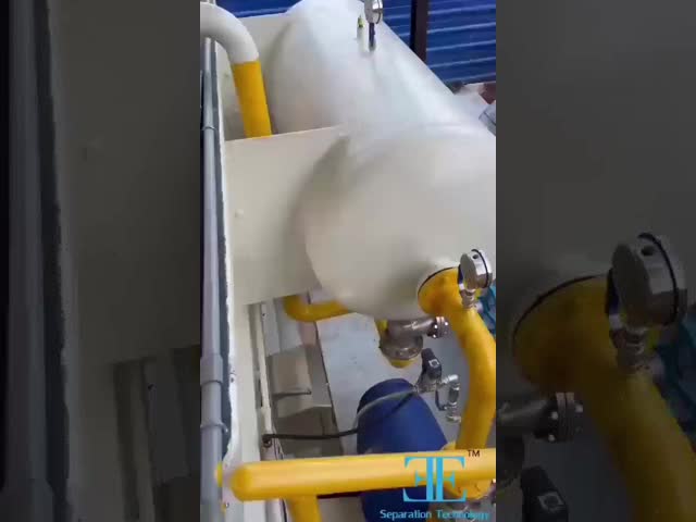 0.2kw スキマー DAF プラント 水処理 DAF 溶解空気浮気システム