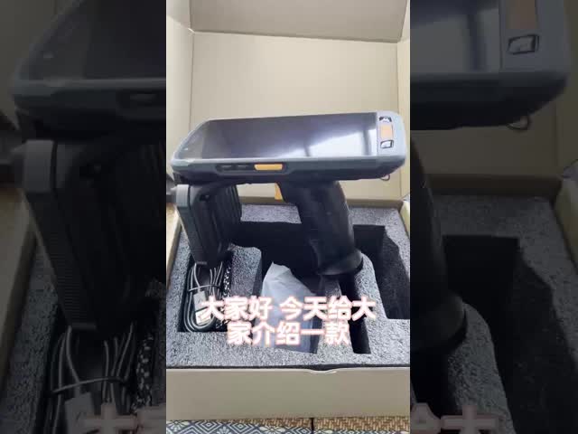 Сток портативный NFC Reader Writer 2D Barcode Scanner PDA для Android Батарея 9000mAh