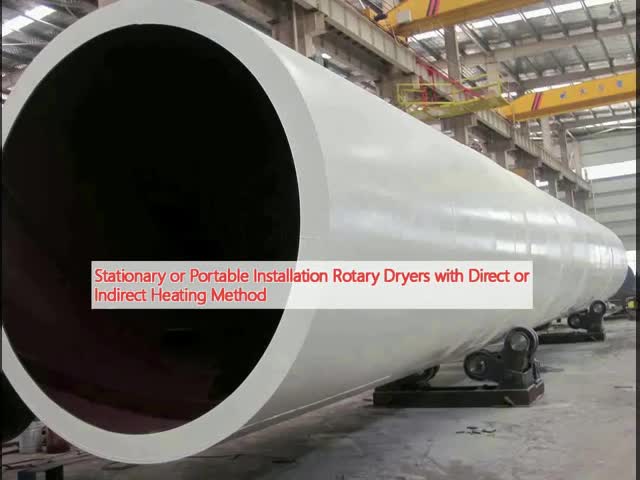 Building Materials Chemical Rotary Dryers Cement Rotary Vacuum Dryer