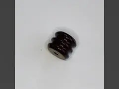 Porcelain Post Insulators With Steel Inserts , Bus Post Insulator Grey Color