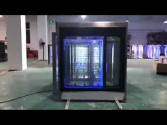 Turnstile van de staalveiligheid Poortsupermarkt Automatische het Openen Schommelingsturnstile Poort
