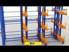 Cantilever Rack Telescópico Elétrico para Armazenamento de Tubo