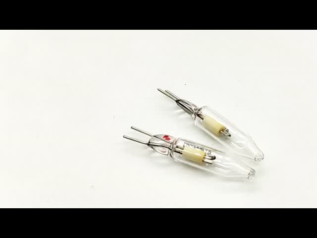 L9657-03 Tubos de transmissão UV vermelhos importados com embalagem original