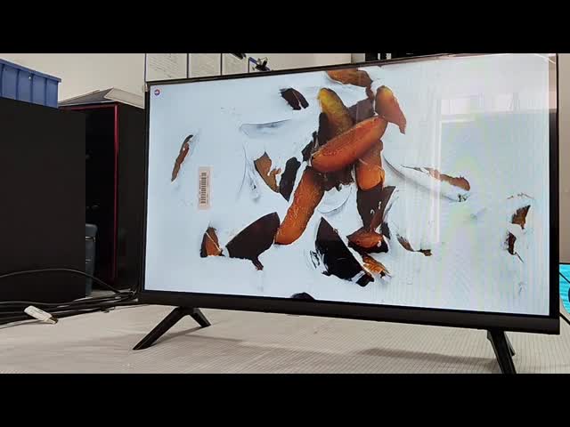 グーグルシステム 32インチ LEDテレビ 温めガラス HD スマートテレビ 標準ベーゼル