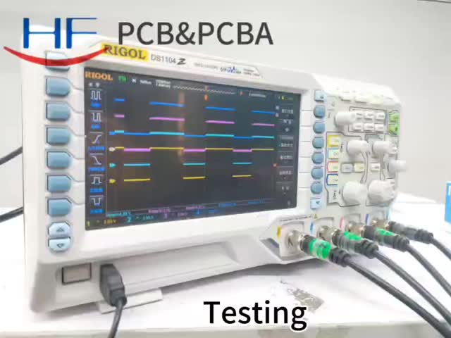 Serviço de montagem de PCB de alta Tg Placas de circuito múltiplos ENIG Custom